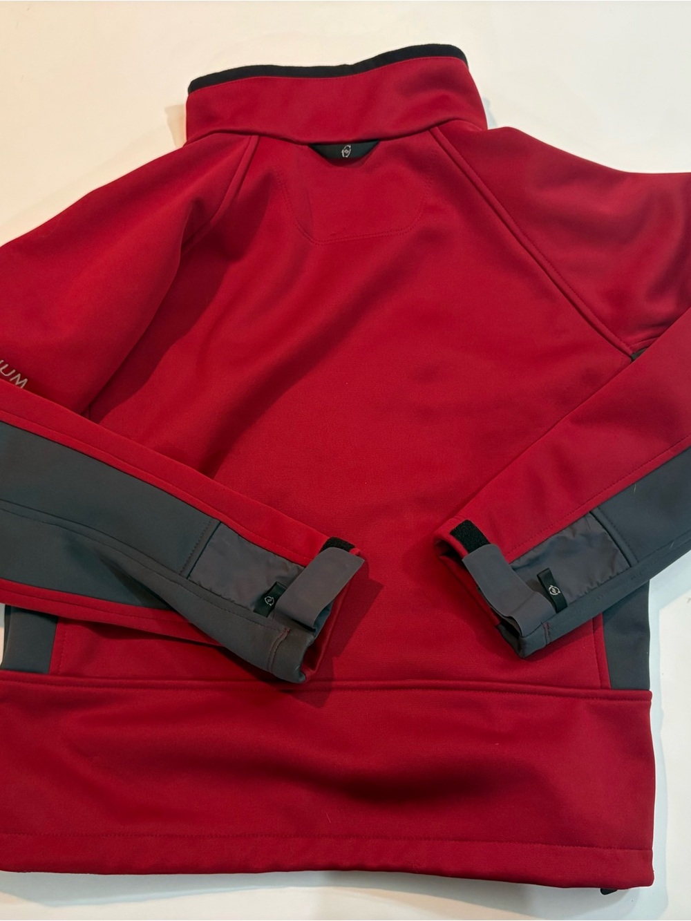 Columbia Titanium Red and Gray Softshell Jacket | Medium - Picture 9 of 13
